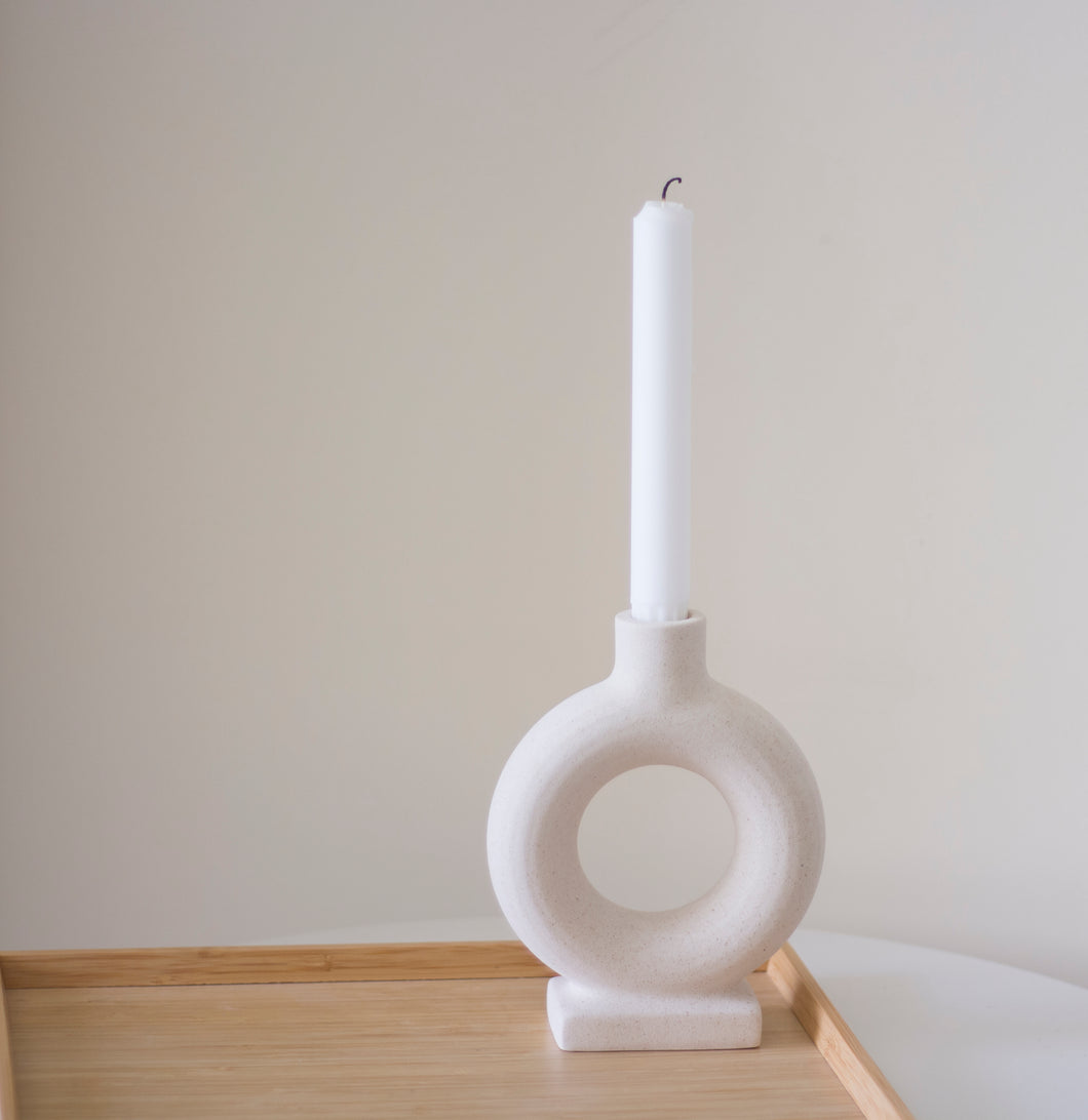 Nordic Hollow Circular Candle Holder