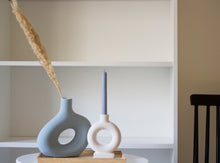 Load image into Gallery viewer, Nordic Hollow Circular Candle Holder
