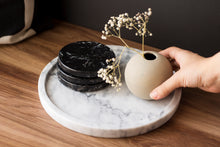 Load image into Gallery viewer, White Marble Tray
